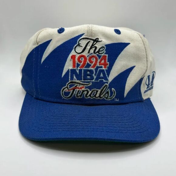 Vintage 1994 The NBA Finals Logo Athletic Sharktooth Snapback Hat - Picture 1 of 8